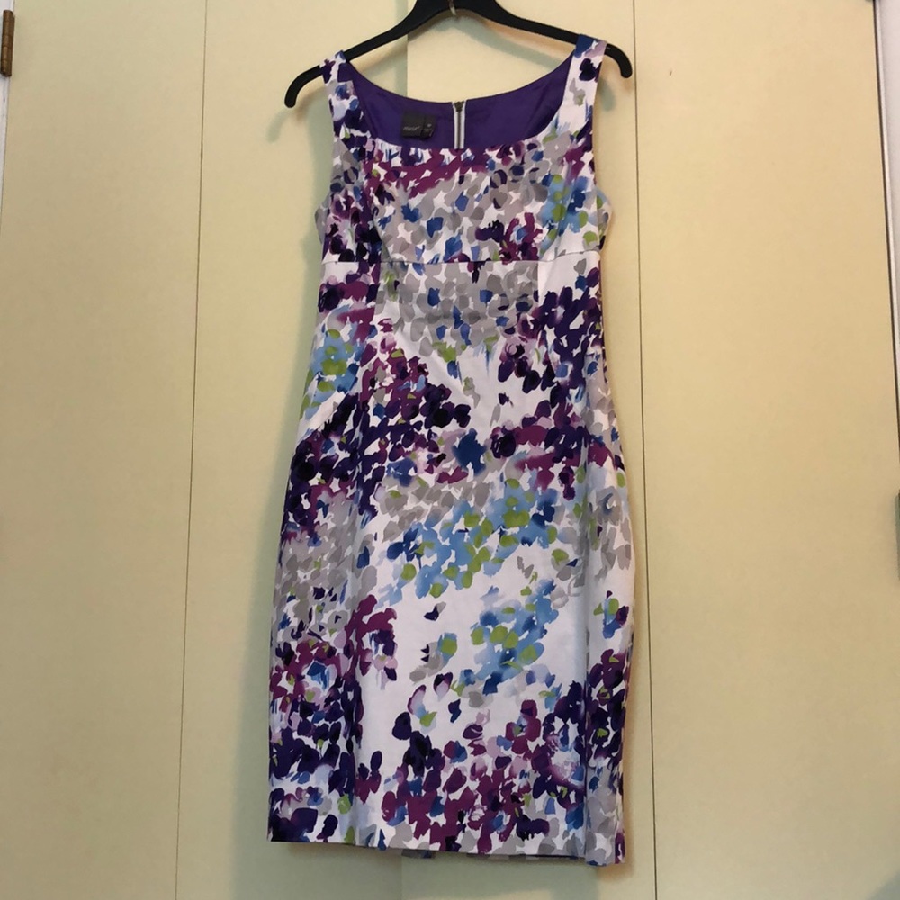 Muse watercolor dress.